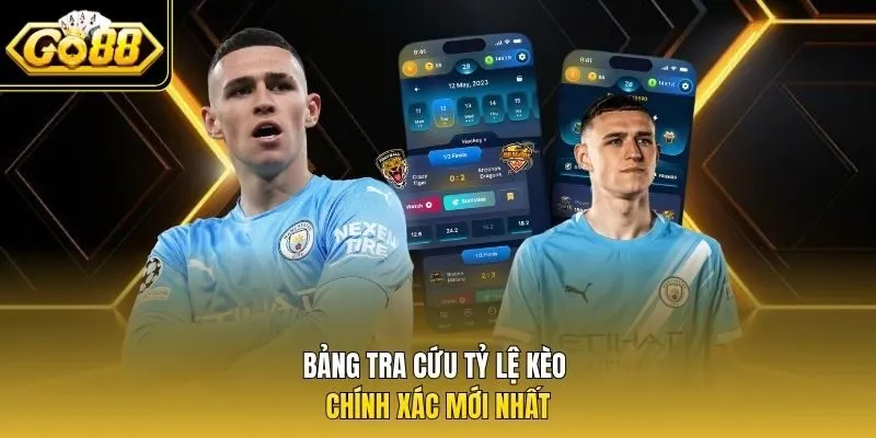 Bảng tra cứu tỷ lệ kèo chính xác mới nhất