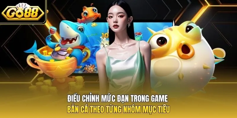 Điều chỉnh mức đạn trong game bắn cá theo từng nhóm mục tiêu